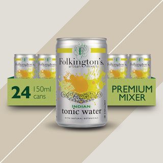 Indian tonic water - 24 x 150ml cans TRAY